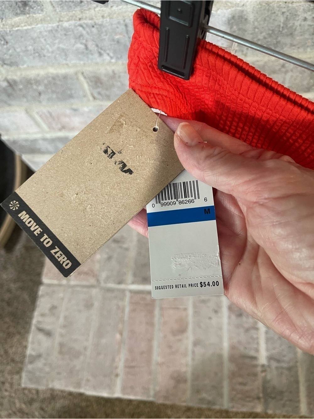Nike Red High-Neck Bikini Set - Picture 6 of 8